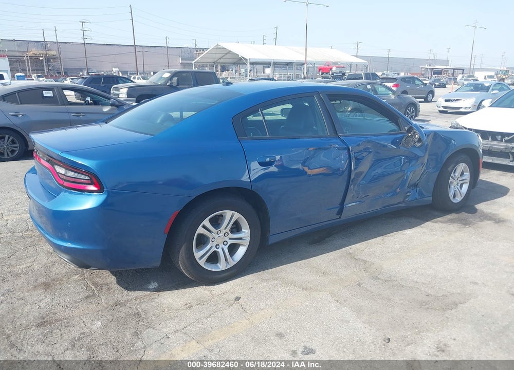 2021 DODGE CHARGER SXT RWD VIN: 2C3CDXBG6MH628333