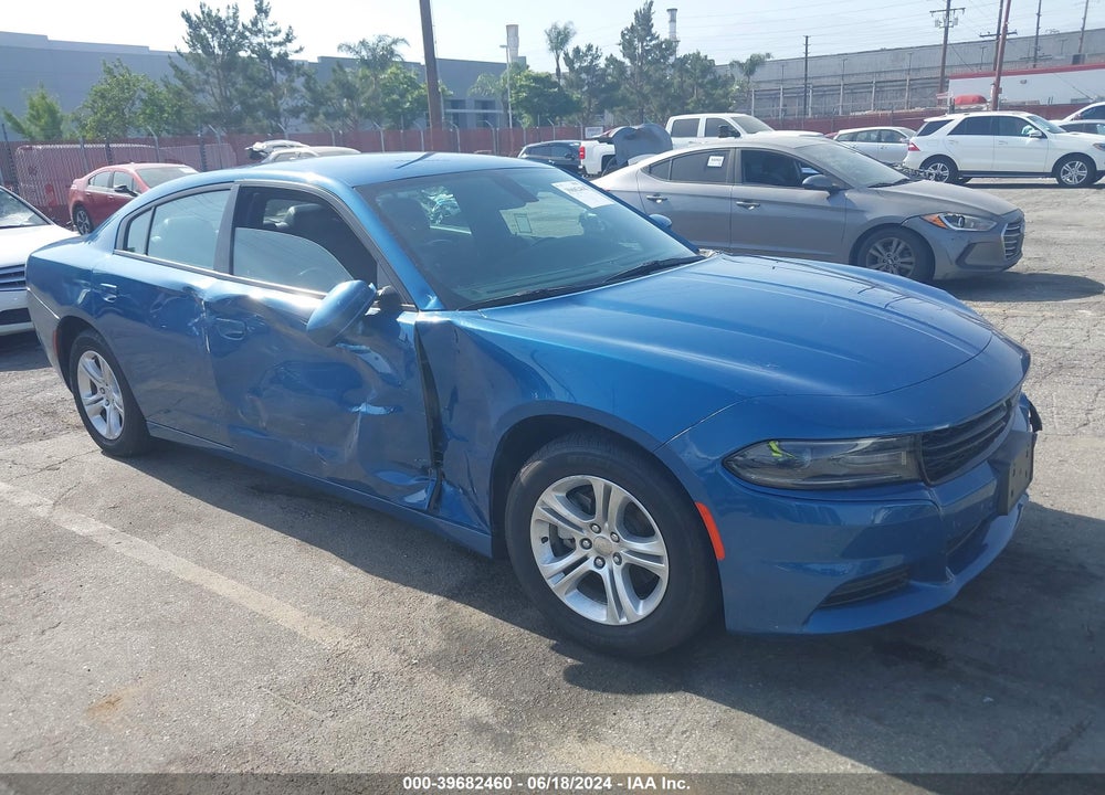 2021 DODGE CHARGER SXT RWD VIN: 2C3CDXBG6MH628333