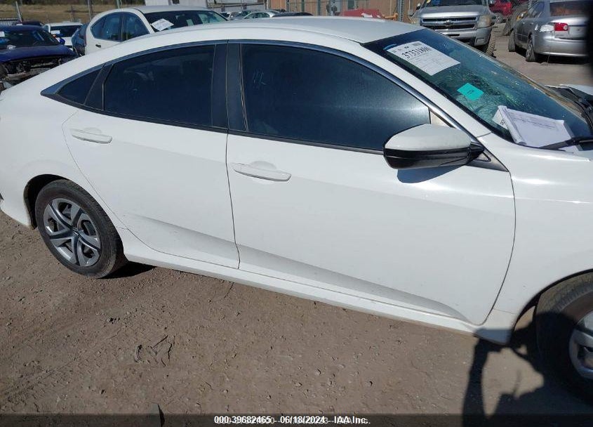 2018 HONDA CIVIC LX VIN: 2HGFC2F54JH601796