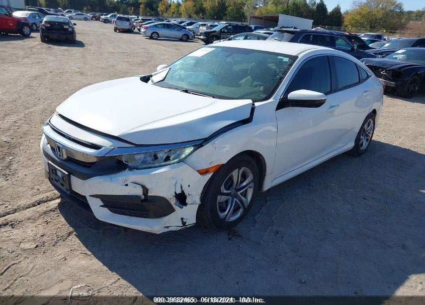 2018 HONDA CIVIC LX VIN: 2HGFC2F54JH601796