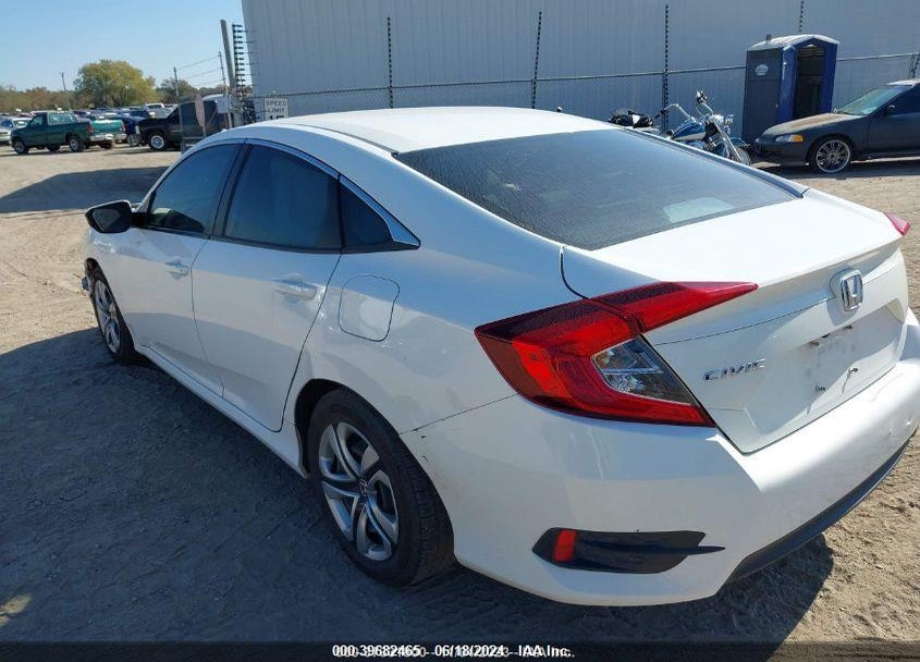 2018 HONDA CIVIC LX VIN: 2HGFC2F54JH601796
