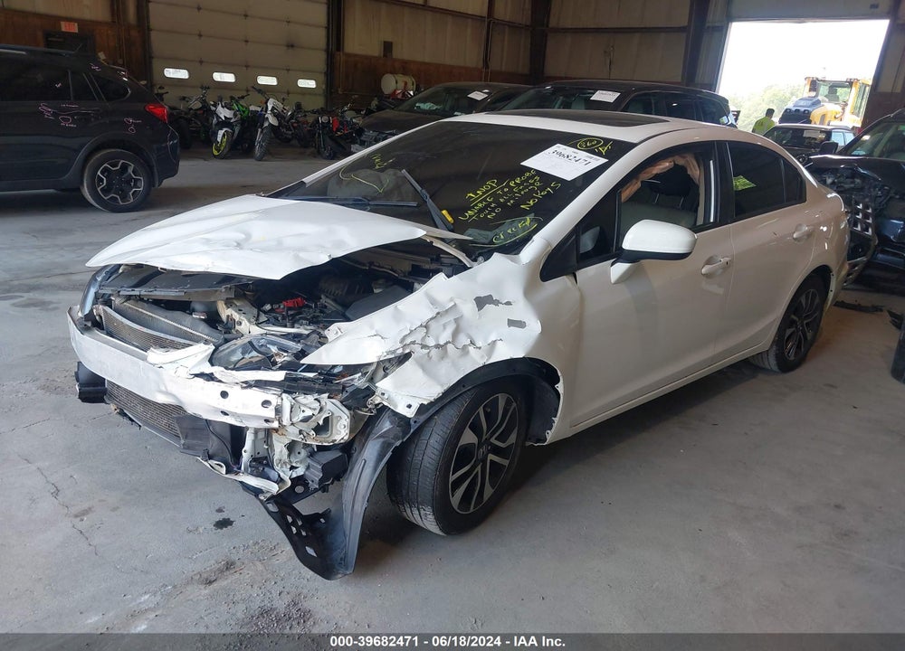 2014 HONDA CIVIC EX VIN: 19XFB2F8XEE272311