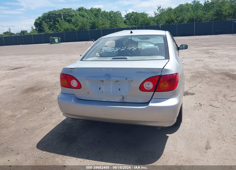 2004 TOYOTA COROLLA LE VIN: 1NXBR32EX4Z196046