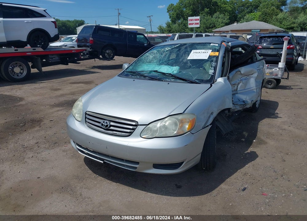 2004 TOYOTA COROLLA LE VIN: 1NXBR32EX4Z196046