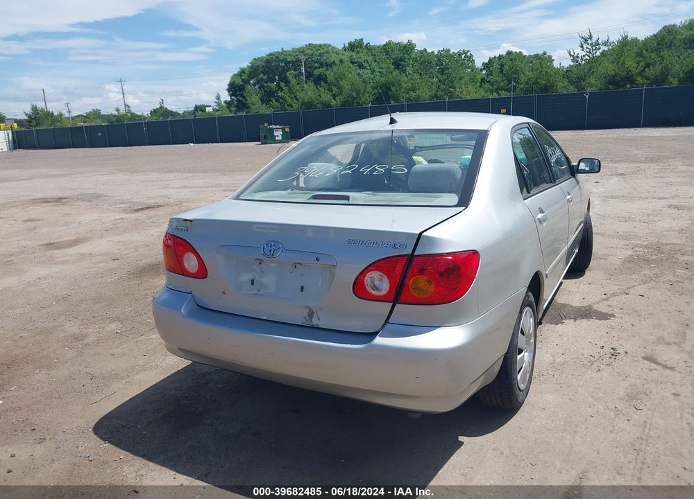2004 TOYOTA COROLLA LE VIN: 1NXBR32EX4Z196046