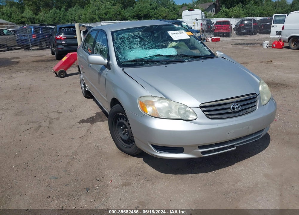 2004 TOYOTA COROLLA LE VIN: 1NXBR32EX4Z196046
