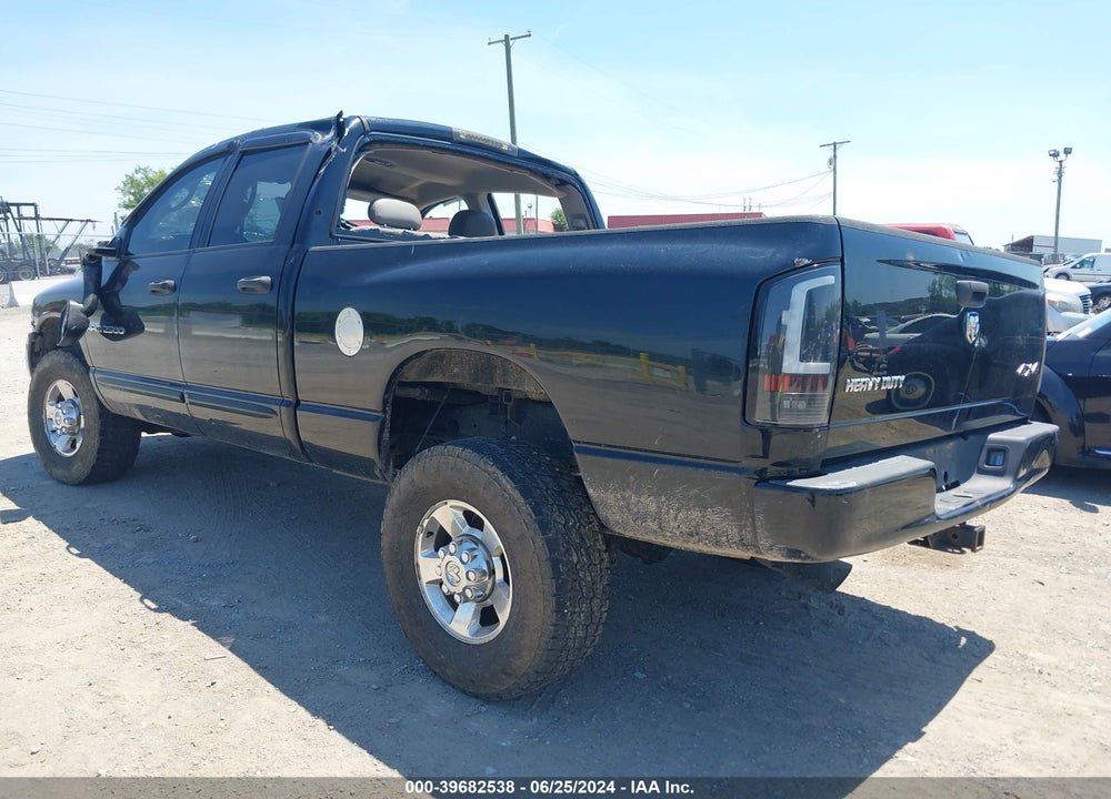 2005 DODGE RAM 2500 SLT/LARAMIE VIN: 3D3KS28C95G815496