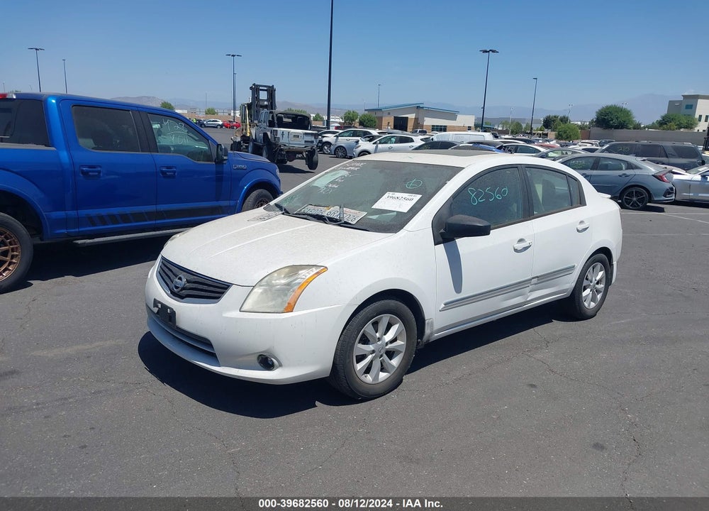 2011 NISSAN SENTRA 2.0SL VIN: 3N1AB6AP1BL702284