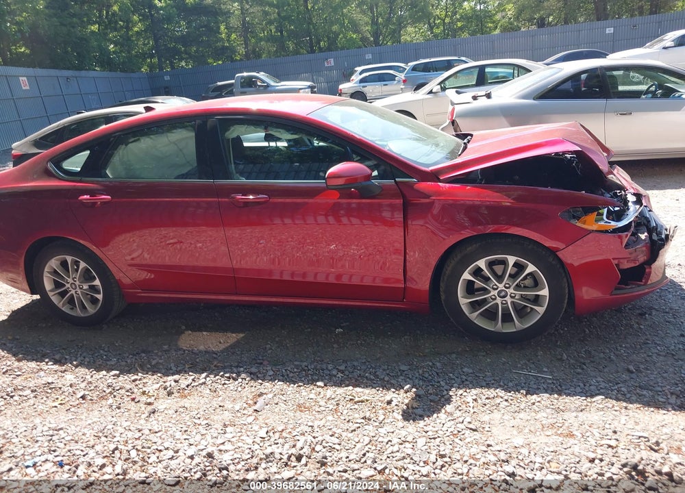 2019 FORD FUSION SE VIN: 3FA6P0HD2KR245548
