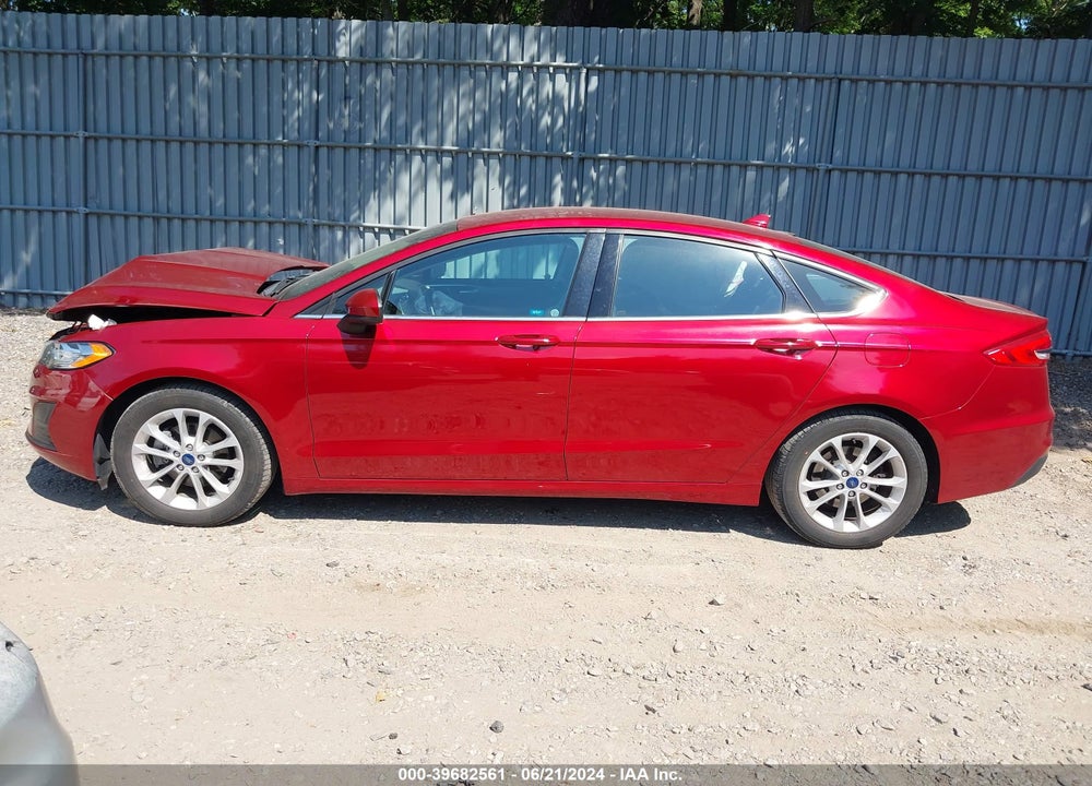 2019 FORD FUSION SE VIN: 3FA6P0HD2KR245548