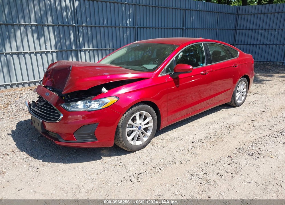 2019 FORD FUSION SE VIN: 3FA6P0HD2KR245548