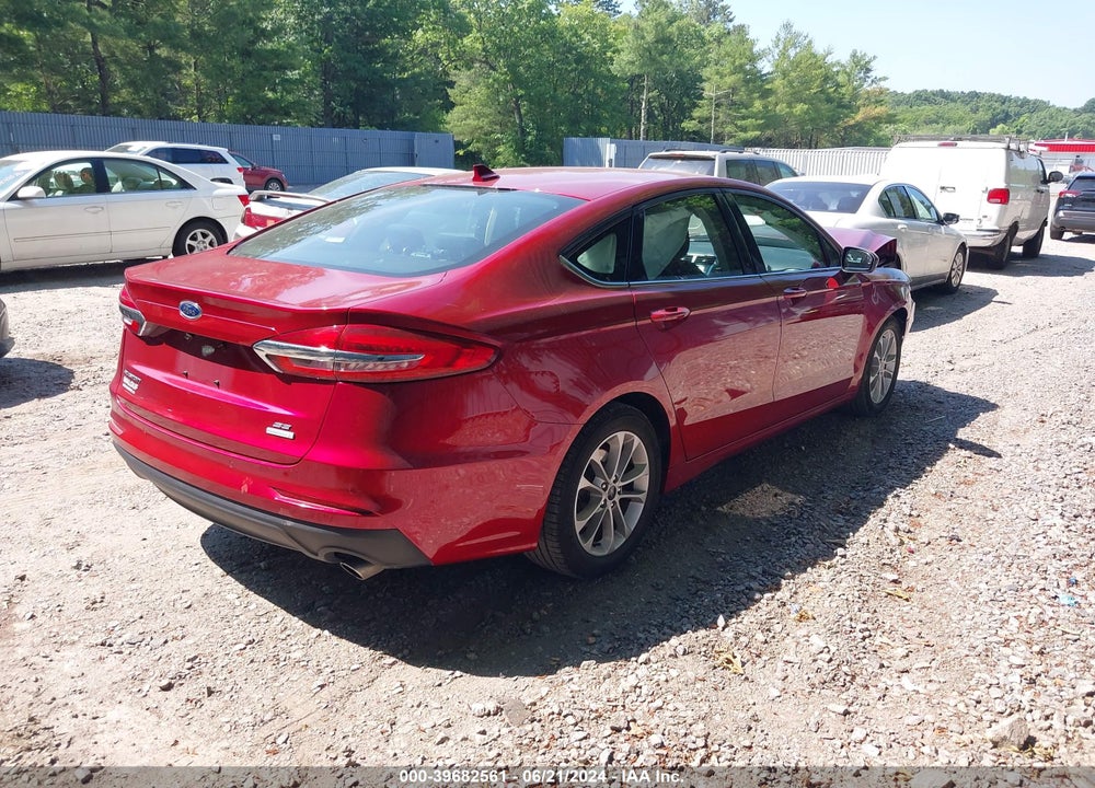 2019 FORD FUSION SE VIN: 3FA6P0HD2KR245548