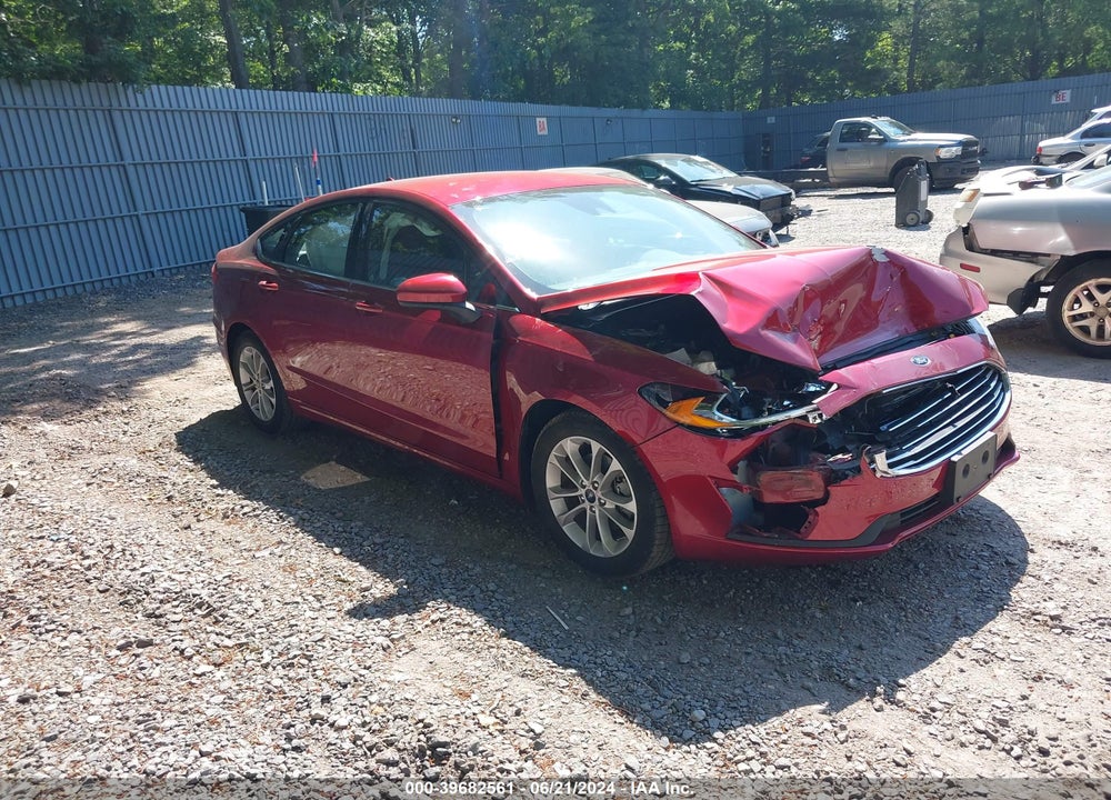 2019 FORD FUSION SE VIN: 3FA6P0HD2KR245548