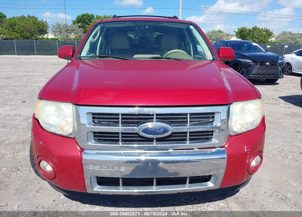 2009 FORD ESCAPE LIMITED VIN: 1FMCU04G29KC30371