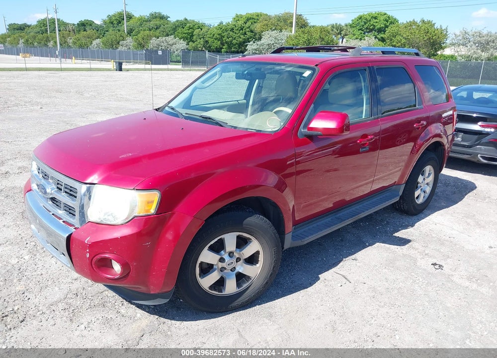 2009 FORD ESCAPE LIMITED VIN: 1FMCU04G29KC30371