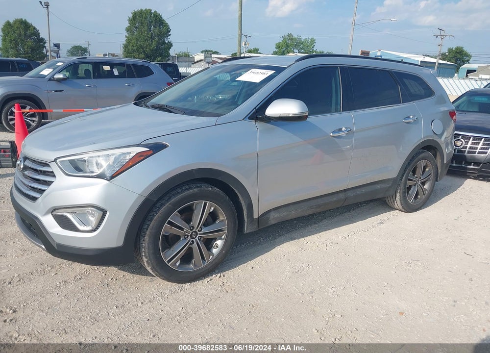 2015 HYUNDAI SANTA FE GLS VIN: KM8SN4HF4FU092124