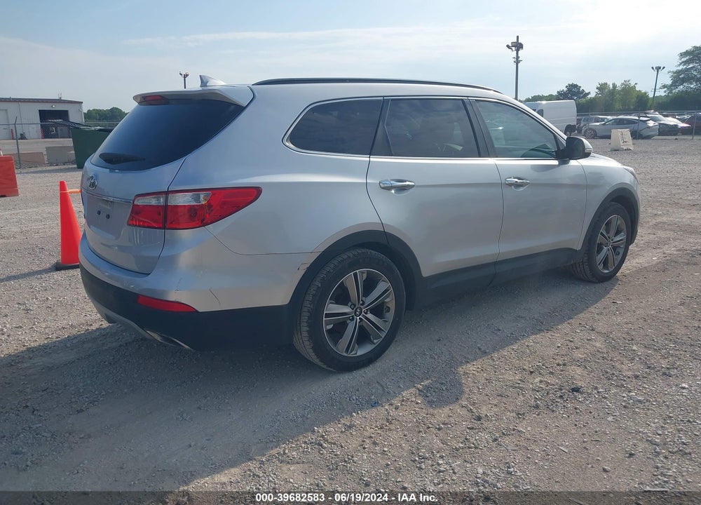2015 HYUNDAI SANTA FE GLS VIN: KM8SN4HF4FU092124
