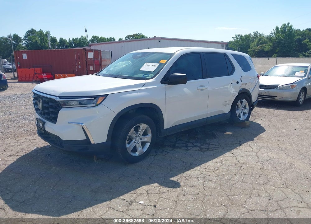 2023 HONDA PILOT 2WD LX VIN: 5FNYG2H29PB007041