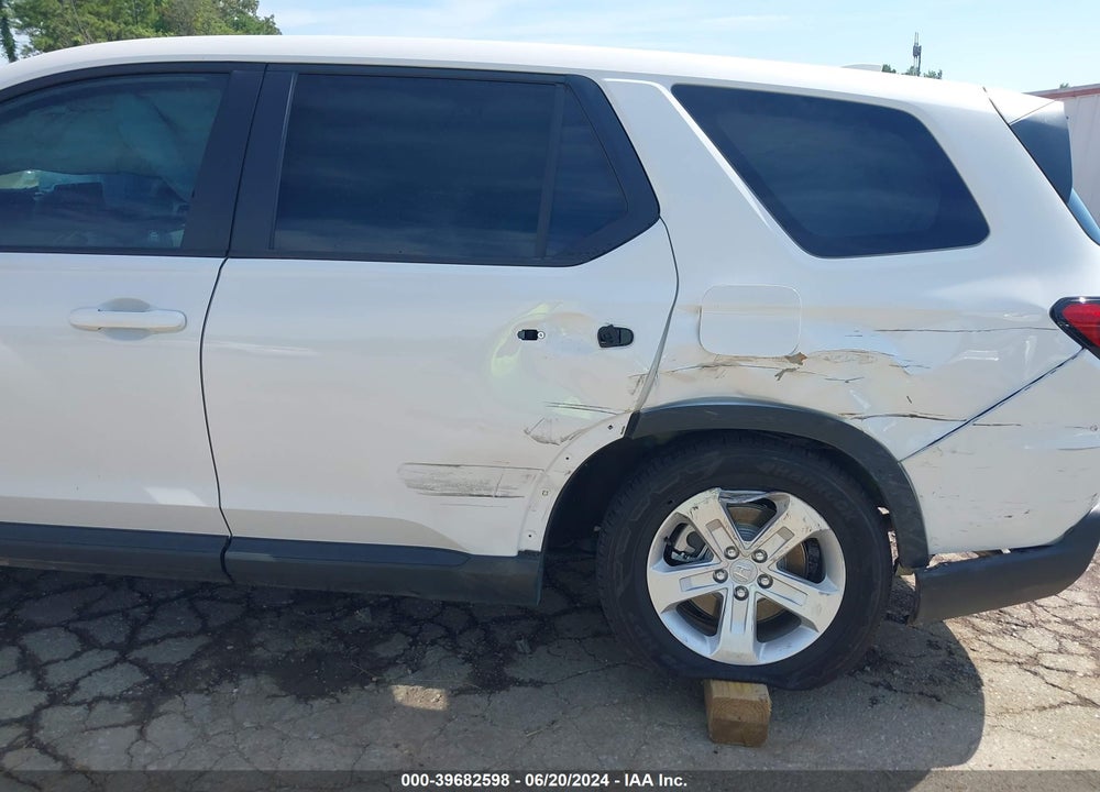 2023 HONDA PILOT 2WD LX VIN: 5FNYG2H29PB007041