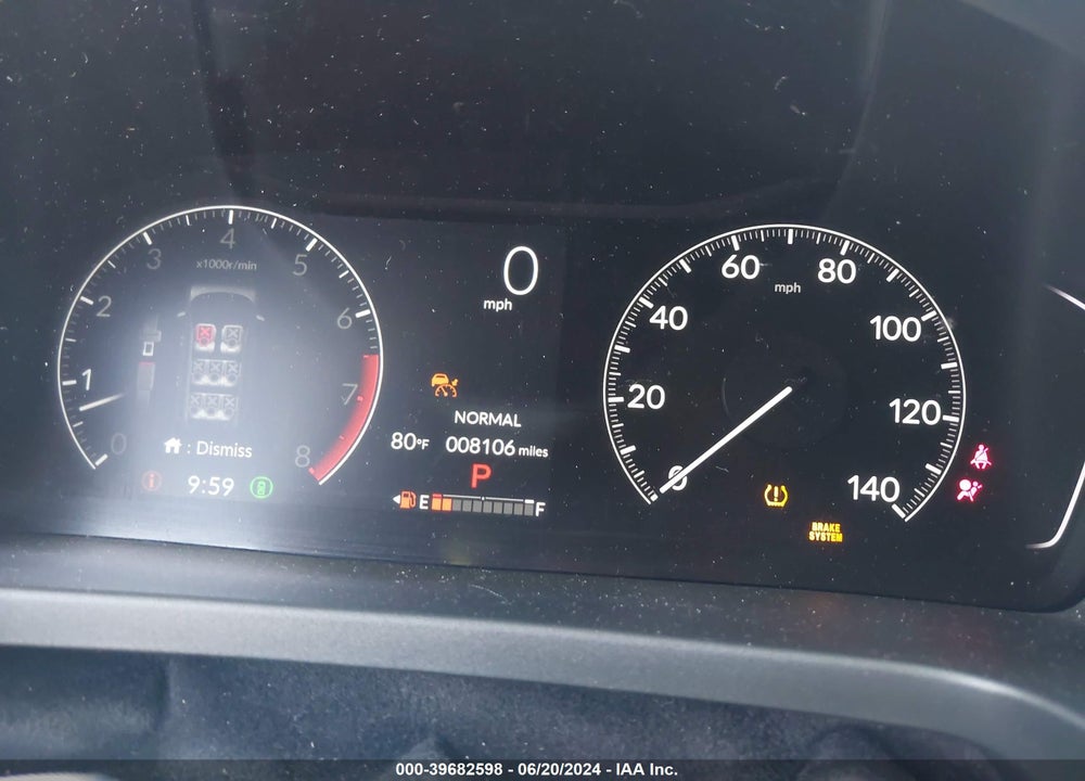 2023 HONDA PILOT 2WD LX VIN: 5FNYG2H29PB007041