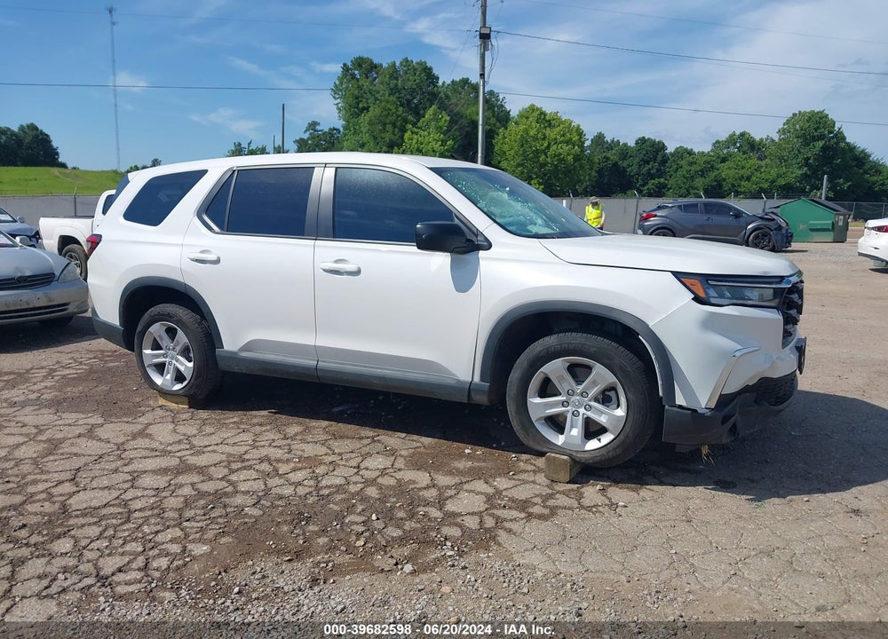 2023 HONDA PILOT 2WD LX VIN: 5FNYG2H29PB007041