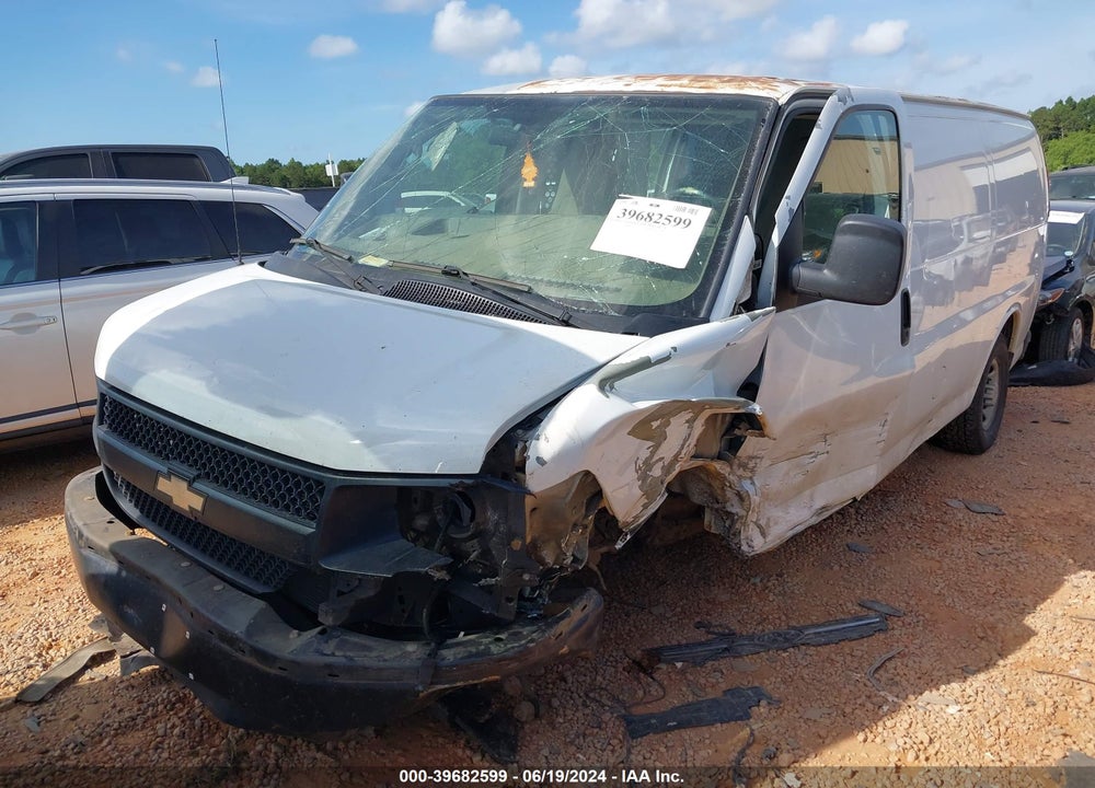 2007 CHEVROLET EXPRESS WORK VAN VIN: 1GCGG25V271119845