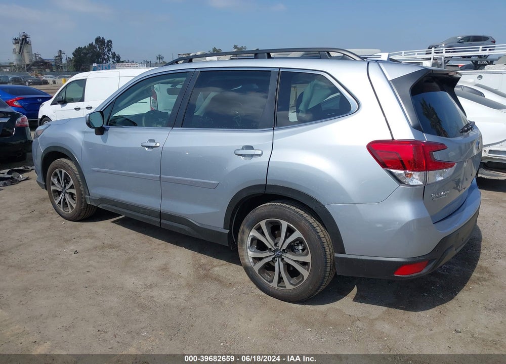 2023 SUBARU FORESTER LIMITED VIN: JF2SKAPC3PH529531
