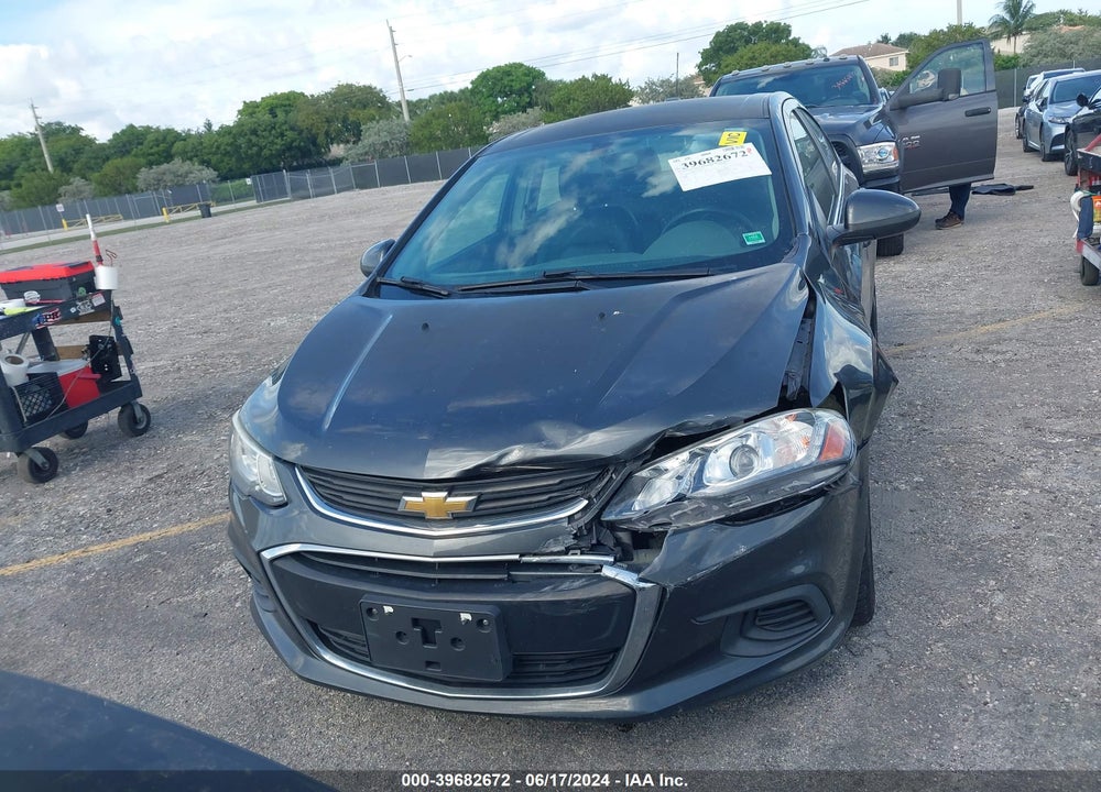 2017 CHEVROLET SONIC PREMIER AUTO VIN: 1G1JF5SB9H4127535