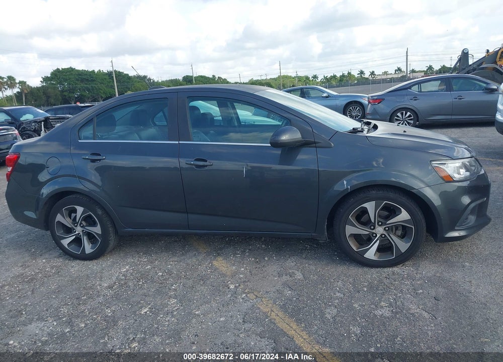 2017 CHEVROLET SONIC PREMIER AUTO VIN: 1G1JF5SB9H4127535