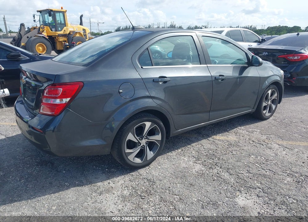 2017 CHEVROLET SONIC PREMIER AUTO VIN: 1G1JF5SB9H4127535