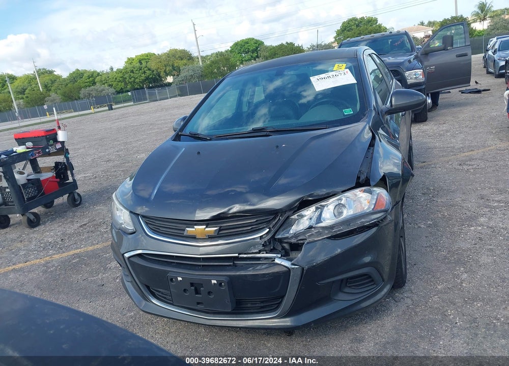 2017 CHEVROLET SONIC PREMIER AUTO VIN: 1G1JF5SB9H4127535
