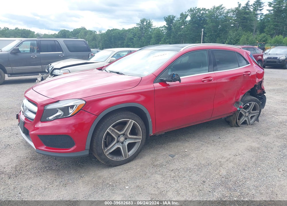 2015 MERCEDES-BENZ GLA 250 4MATIC VIN: WDCTG4GB3FJ058012