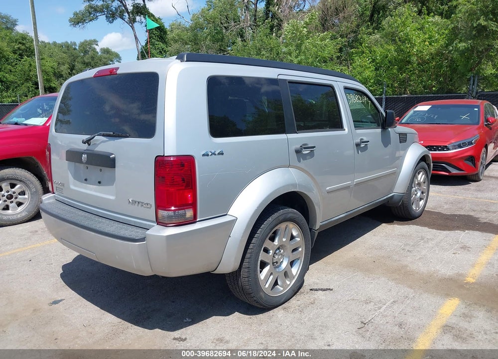 2010 DODGE NITRO VIN: 1D4PU2GK1AW146222