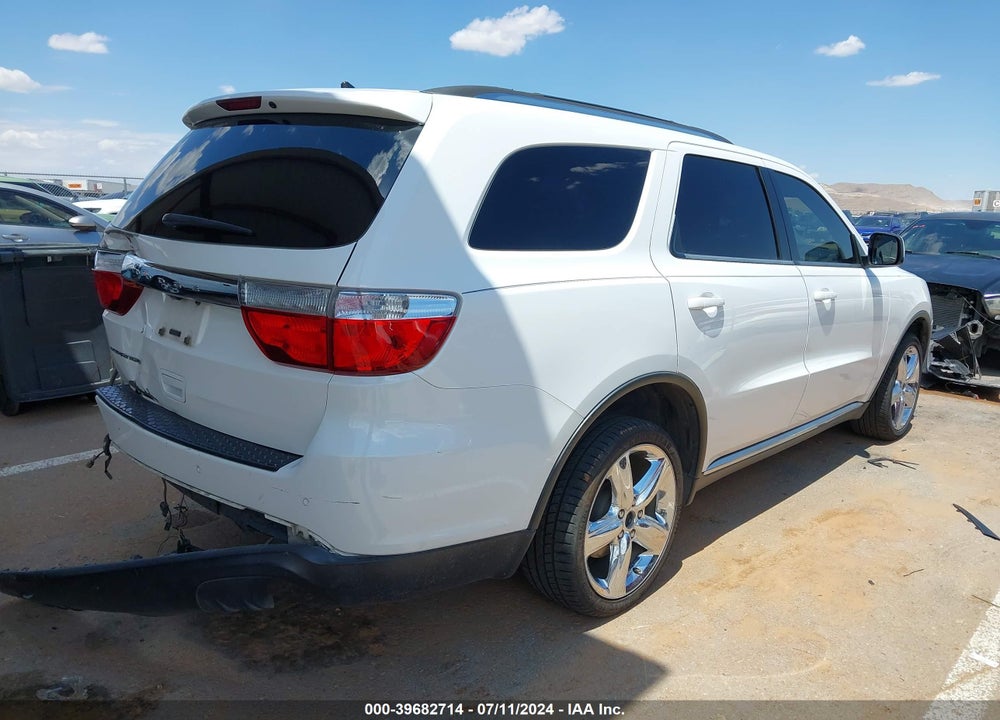 2013 DODGE DURANGO VIN: 1C4RDHAG0DC685448