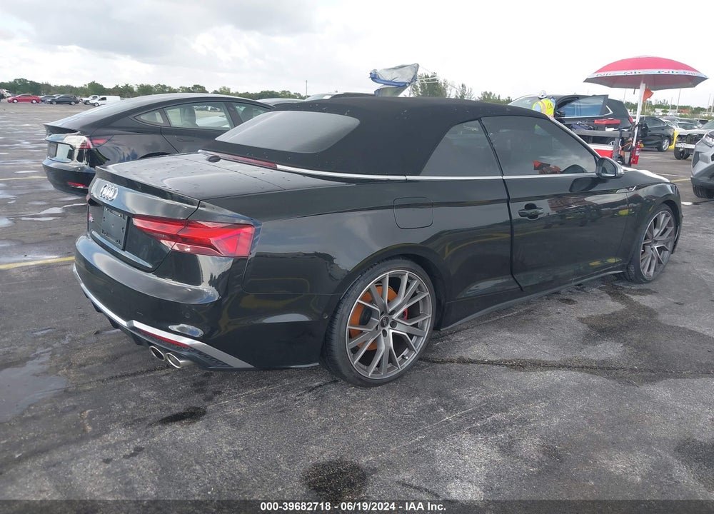 2024 AUDI S5 CABRIOLET PRESTIGE TFSI QUATTRO TIPTRONIC VIN: WAUY4GF54RN002026