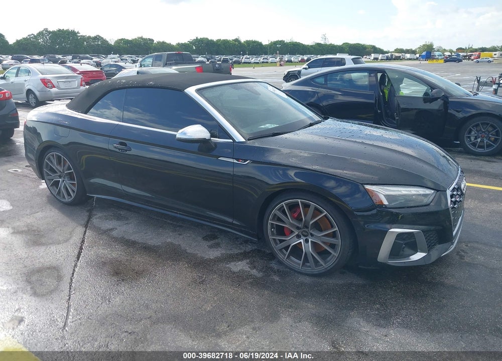 2024 AUDI S5 CABRIOLET PRESTIGE TFSI QUATTRO TIPTRONIC VIN: WAUY4GF54RN002026