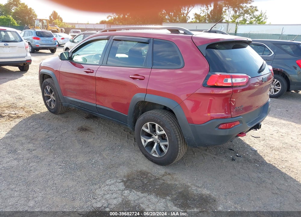 2014 JEEP CHEROKEE TRAILHAWK VIN: 1C4PJMBS0EW214508
