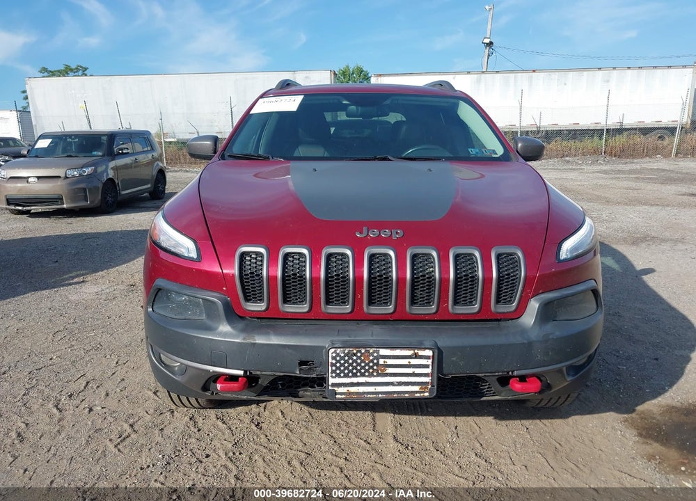 2014 JEEP CHEROKEE TRAILHAWK VIN: 1C4PJMBS0EW214508