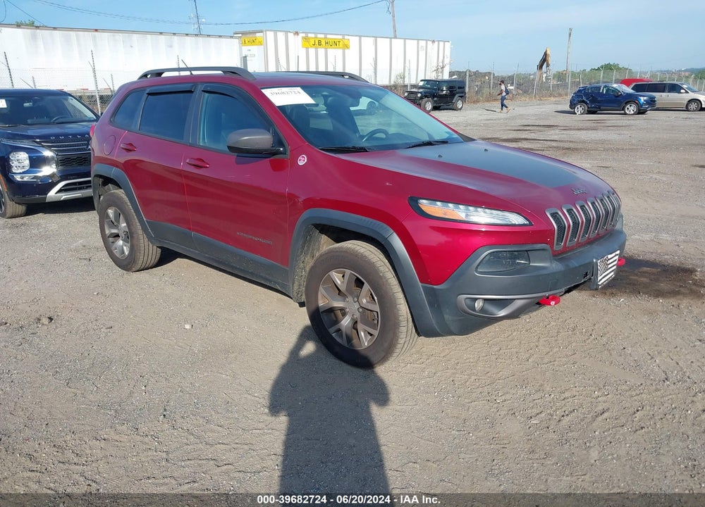 2014 JEEP CHEROKEE TRAILHAWK VIN: 1C4PJMBS0EW214508