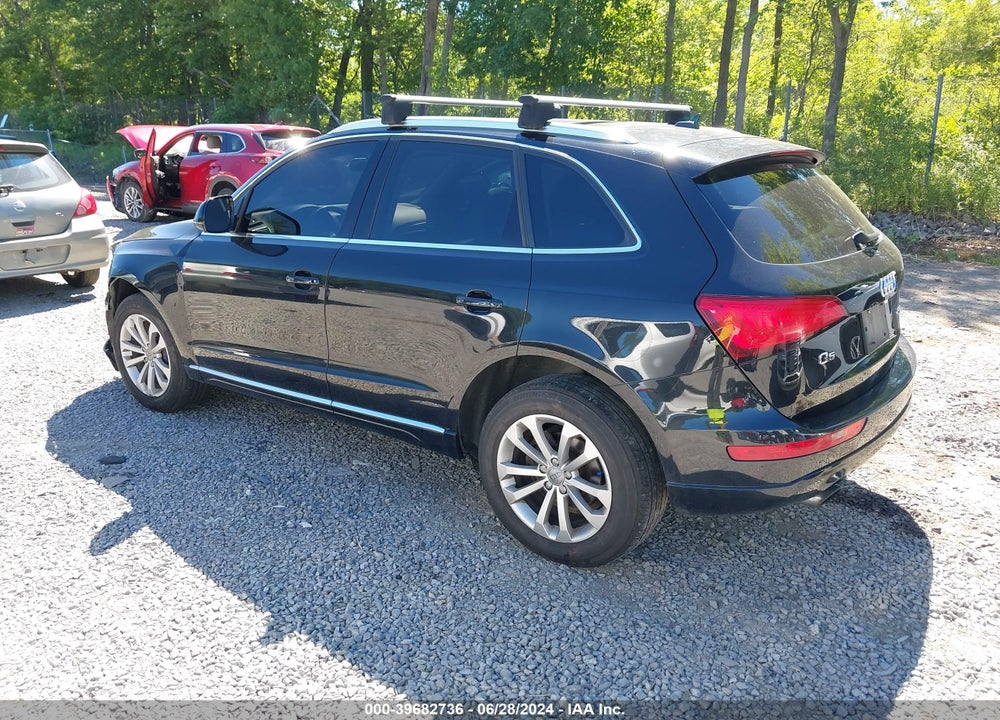 2013 AUDI Q5 2.0T PREMIUM VIN: WA1LFAFPXDA011281