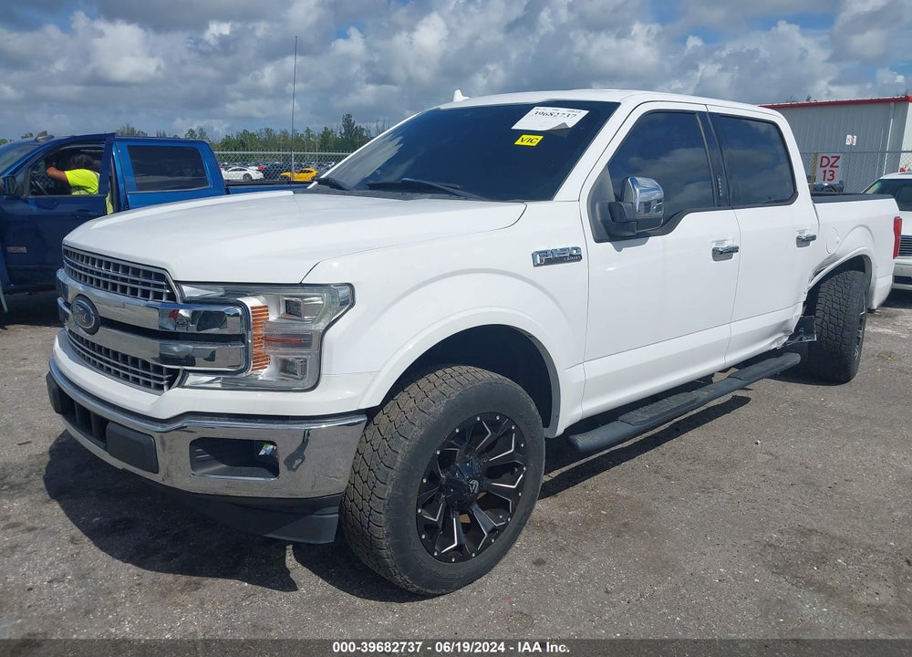 2018 FORD F-150 LARIAT VIN: 1FTEW1CG4JKC19309