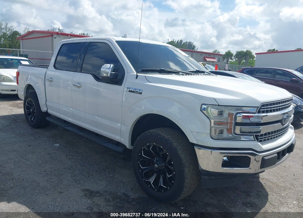 2018 FORD F-150 LARIAT VIN: 1FTEW1CG4JKC19309