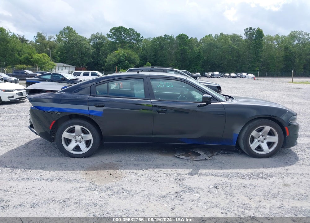2019 DODGE CHARGER POLICE RWD VIN: 2C3CDXAT7KH567960