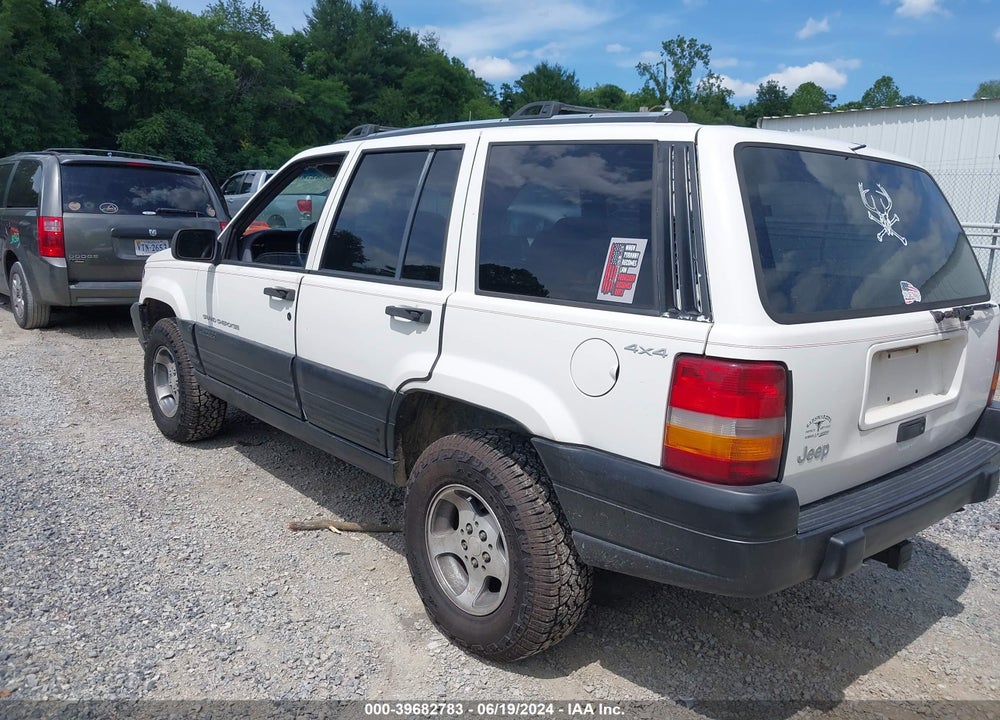1996 JEEP GRAND CHEROKEE LAREDO VIN: 1J4GZ58S9TC197187