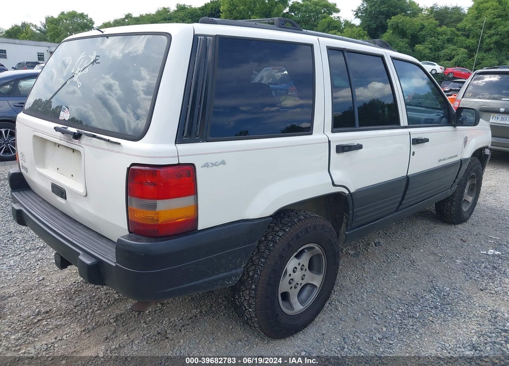 1996 JEEP GRAND CHEROKEE LAREDO VIN: 1J4GZ58S9TC197187