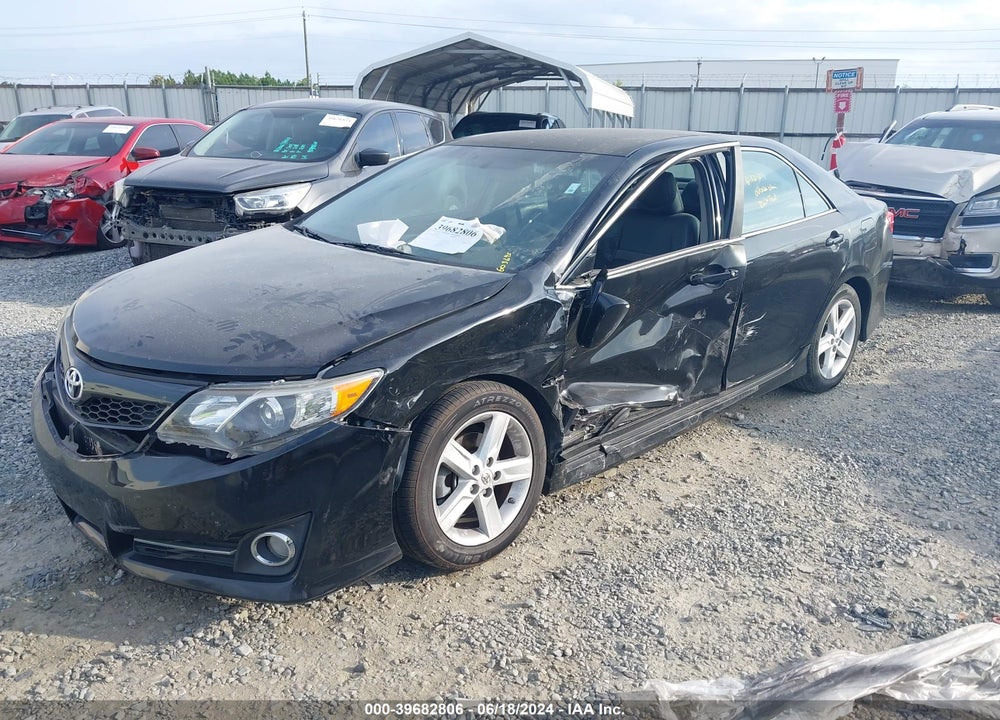 2012 TOYOTA CAMRY SE VIN: 4T1BF1FK8CU603695