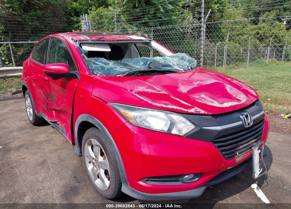 2016 HONDA HR-V EX VIN: 3CZRU5H50GM738522