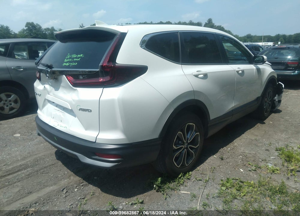 2022 HONDA CR-V AWD EX-L VIN: 2HKRW2H82NH666900
