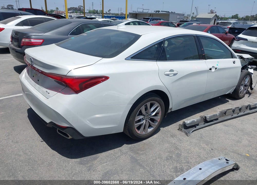 2022 TOYOTA AVALON XLE VIN: 4T1JZ1FB7NU087531
