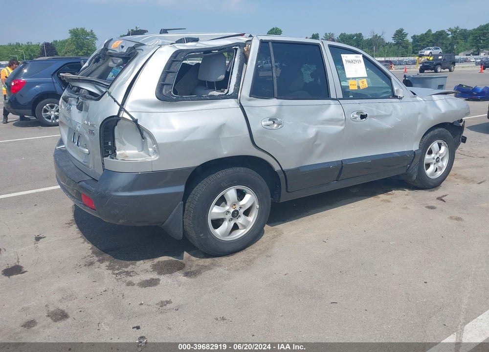 2005 HYUNDAI SANTA FE GLS/LX VIN: KM8SC13EX5U882495